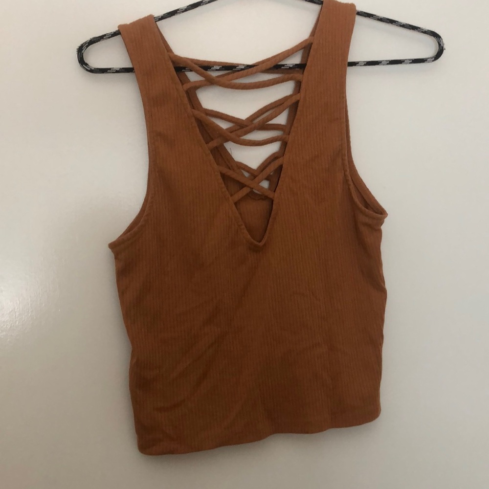 tan top